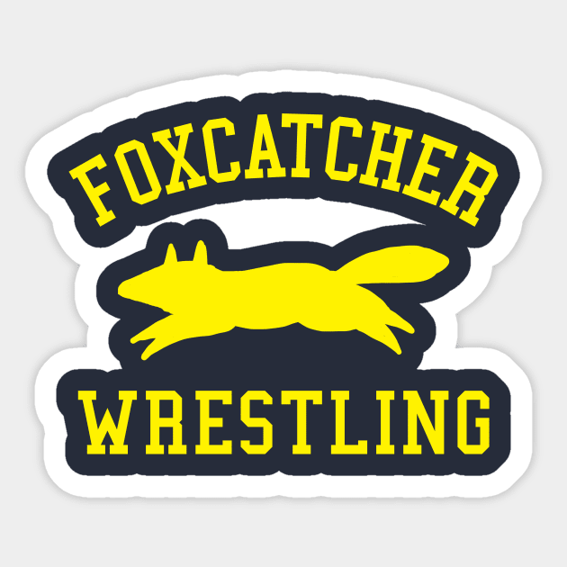 FoxCatcher Wrestling Foxcatcher Wrestling Sticker TeePublic